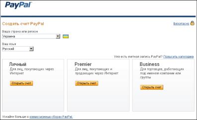 PAYPAL - ������� ������������