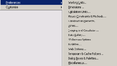 Настройка рабочей среды ArchiCAD