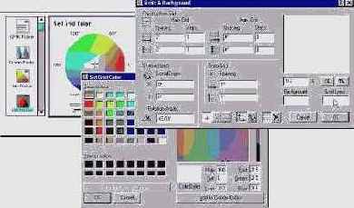 Сетка и Фон