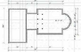 Добавление размеров к плану