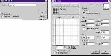 Создадим новую штриховку для потолка