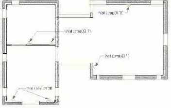 Светильники верхнего этажа