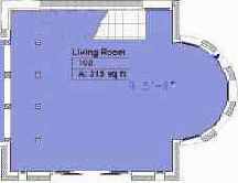 Расположение зоны с использованием метода полилиний