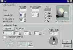 Изменение параметров солнца