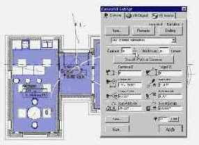 Размещение камер по пути анимации