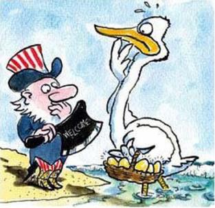 Американская валюта показывает тенденцию к росту