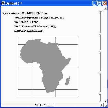 Контурная карта...