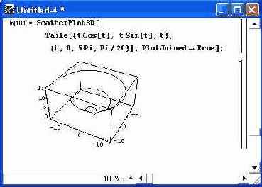 Построение пространственной кривой по точкам