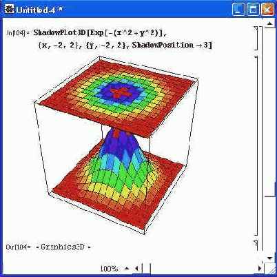 Построение фигуры — пика — и ее проекции на верхнюю плоскость