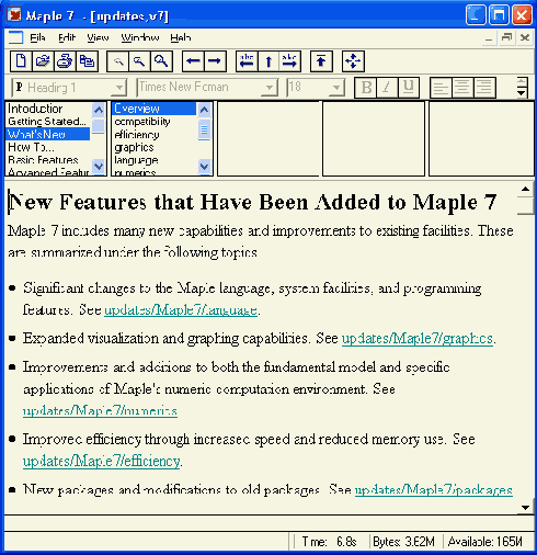 ���� ����� �������� ������� Maple 