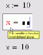 ����� ������ �� ������������� ���������� Mathcad