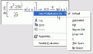 Контекстное меню