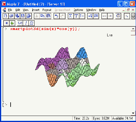 ������� ���������� ���������� �������� smartplot3d