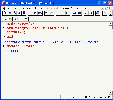 �������� �������� �������� RETURN