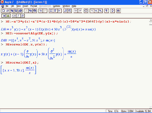 �������� ������� ������ DEtools