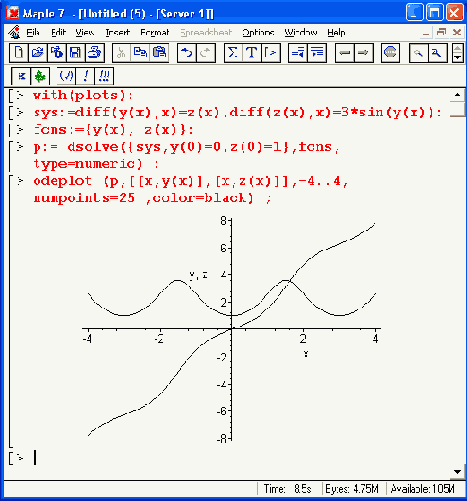 ���������� ������� odeplot ������ plots