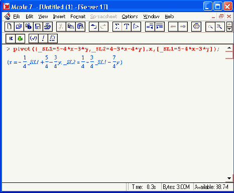������ ������� ������ simplex