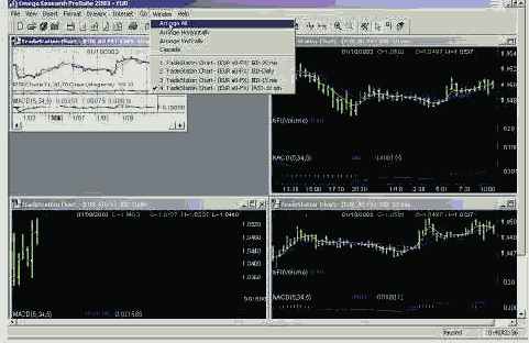 Можно через правую кнопку мыши отформатировать окна