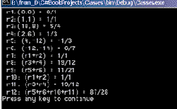 Операции над рациональными числами