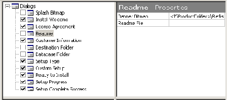 В списке Dialogs нужно отметить