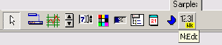Значок компонента NkEdit на вкладке Samples