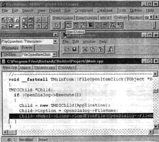 C++BUILDER: ������ �����