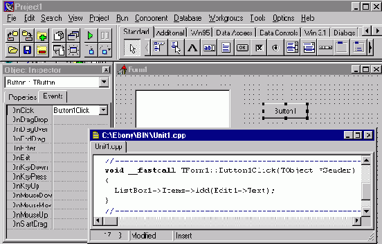 ����� ���������� C++ Builder