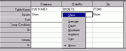 Visual Query Builder