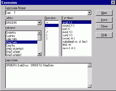 Visual Query Builder