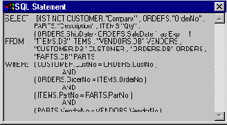 Visual Query Builder