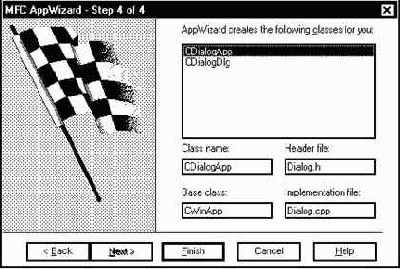 �������� ���������� ���������� MFC AppWizard