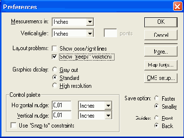 ���������� ���� Preferences