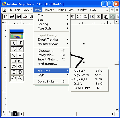 ������������ �������� ������������ ���� ����� �������� Align Objects