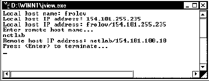 ���������� InetAddressDemo