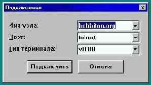 ������ ������ ������ � telnet