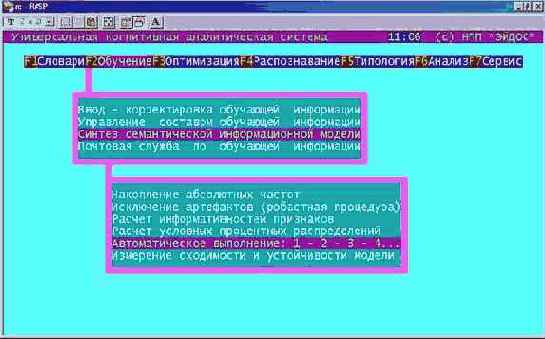 Осуществить синтез семантической информационной модели