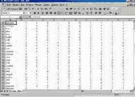 Подготовка и ввод обучающей выборки