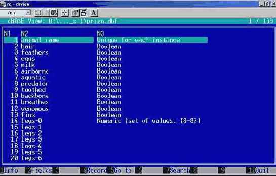 Подготовка и ввод обучающей выборки