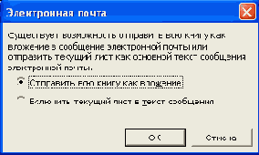 �������� ��������� Microsoft Excel �� ����������� �����