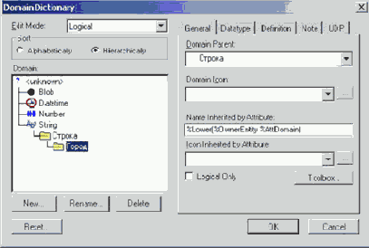 Использование языка макрокоманд в AllFusion ERwin Data Modeler
