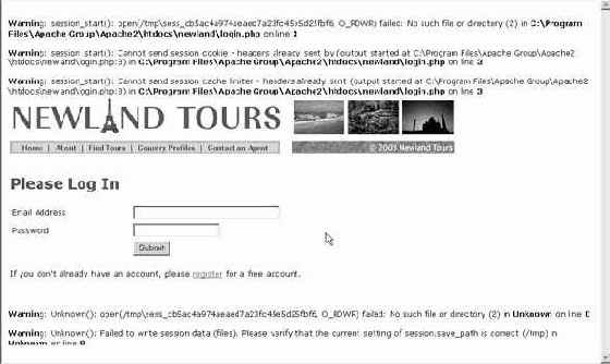 ��������� ���������� �������� (������ ������������� PHP � Windows)