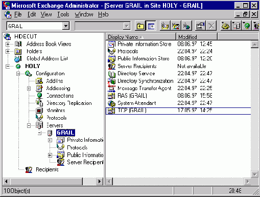 ������� ��� ���������������� ������� ������� Exchange