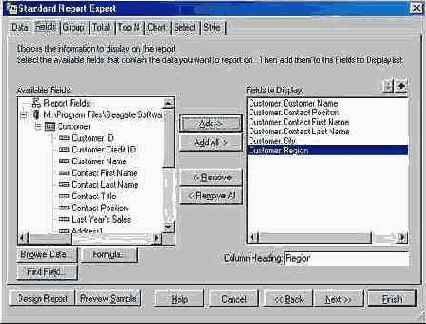 ����������� ����������� Crystal Reports ����� 