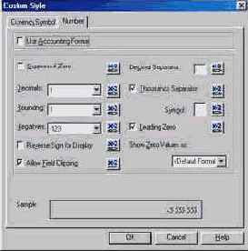 ������� �Common� ���� �Format Editor�