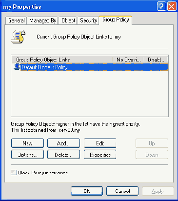 ������� Group Policy ���� ������� �������������