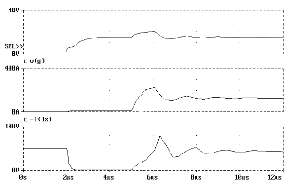 Короткое замыкание нагрузки у включенного транзистора