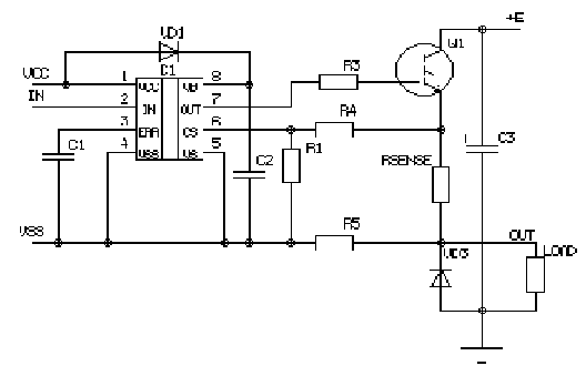 Драйвер одиночного транзистора