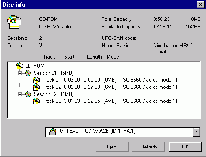 Фиктивный трек, совпадающий с подлинным треком