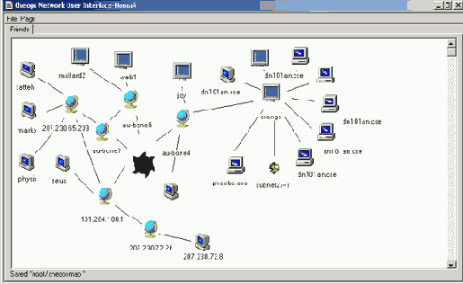 Пакет cheops с графическим интерфейсом