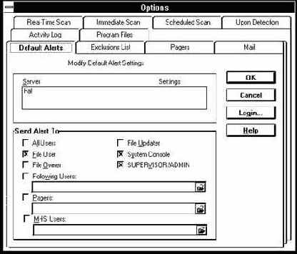 ������� ������������ ��������� ��� Novell NetWare